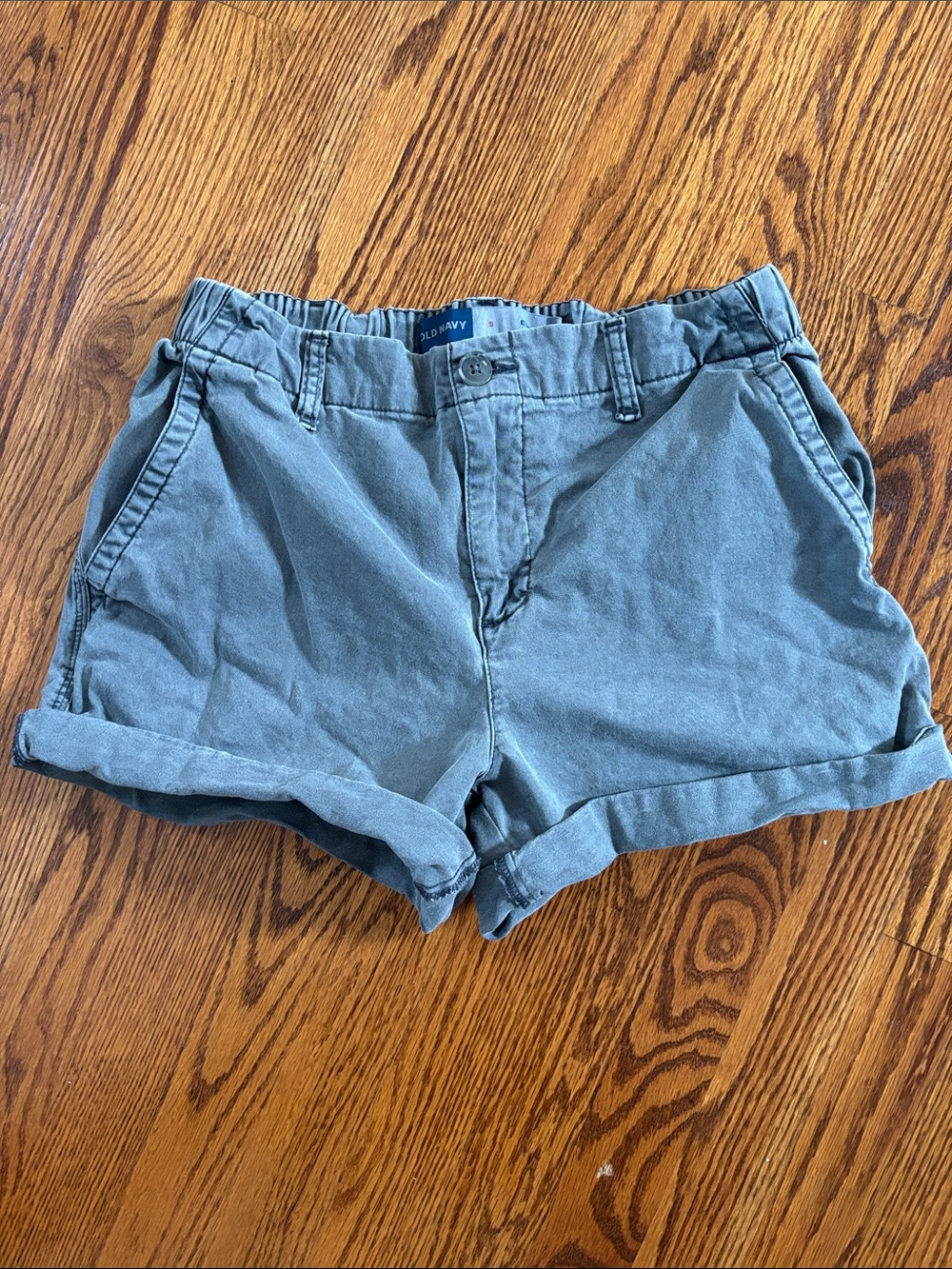 Old Navy Chino Shorts Small S Gray 4